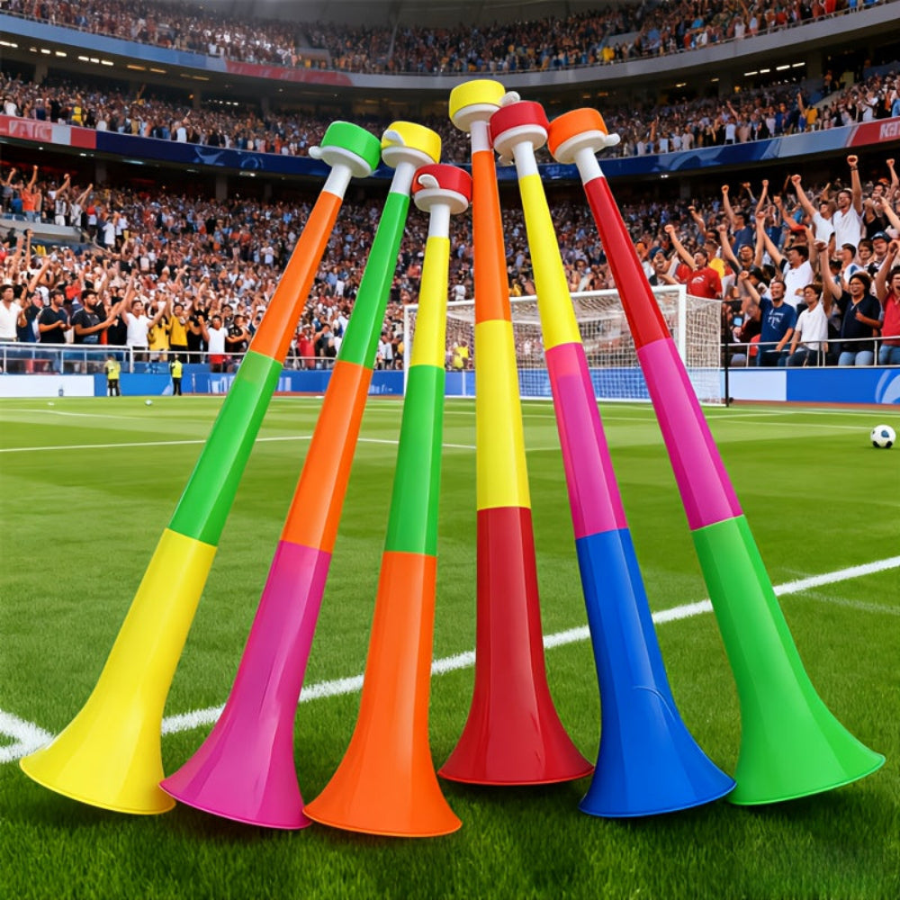 Foldable Vuvuzela Horn Set Stadium Cheering Loud Party Noise Makers