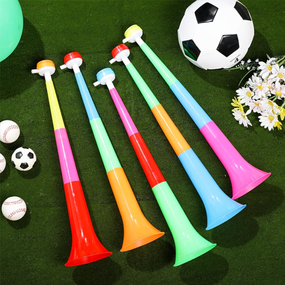 Foldable Vuvuzela Horn Set Stadium Cheering Loud Party Noise Makers
