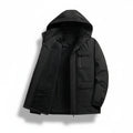 Mens Winter Jacket Slim Fit Waterproof Quilted Down Coat
