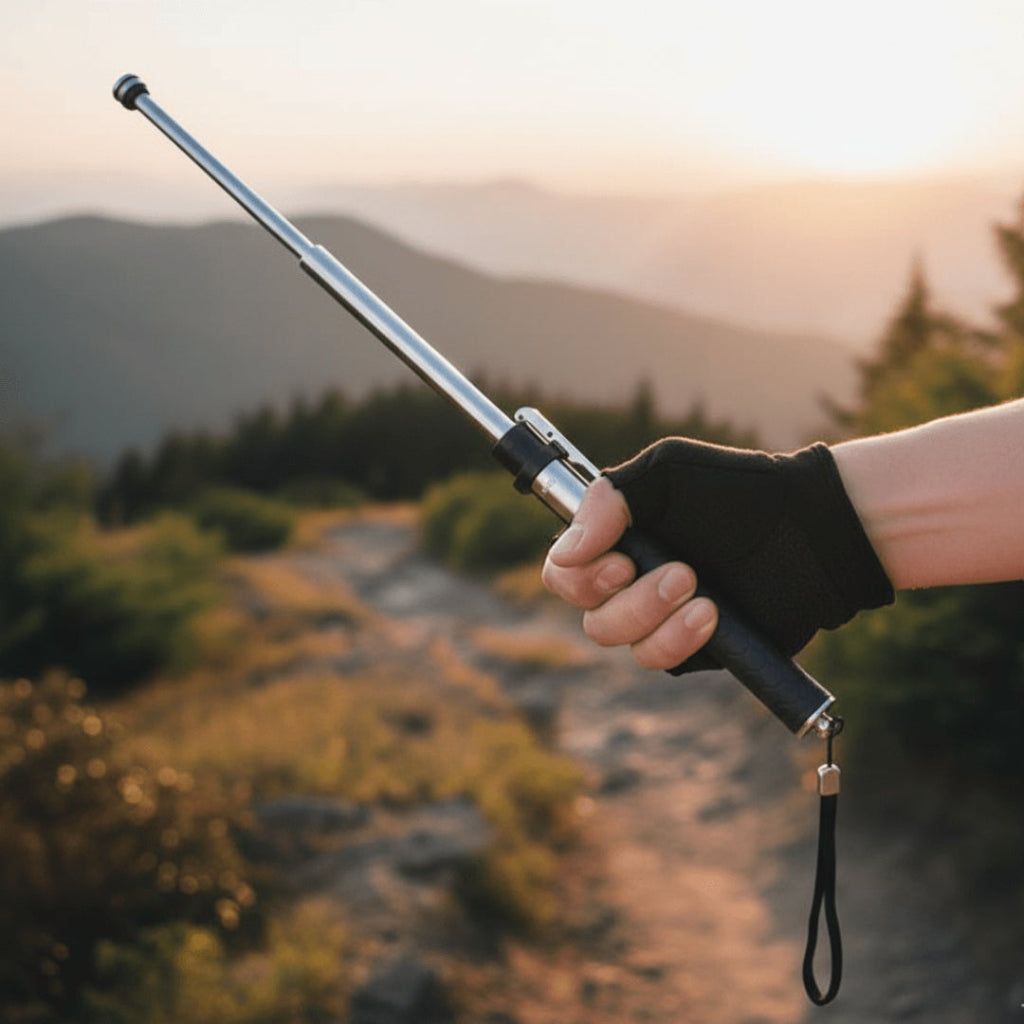 Walking Stick Folding Outdoor Travel Support Cane
