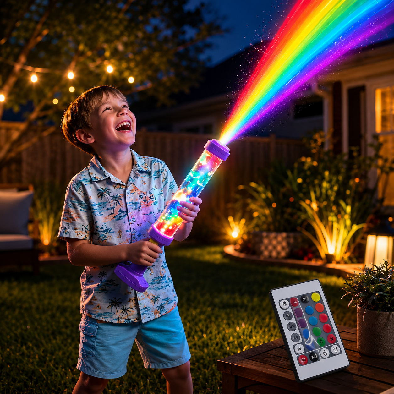 Water Gun LED Water Blaster Summer Toy Outdoor Play