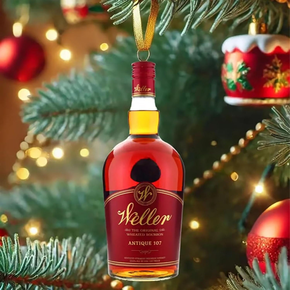 Advent Calendar Whiskey Bourbon Countdown Gift Ornaments