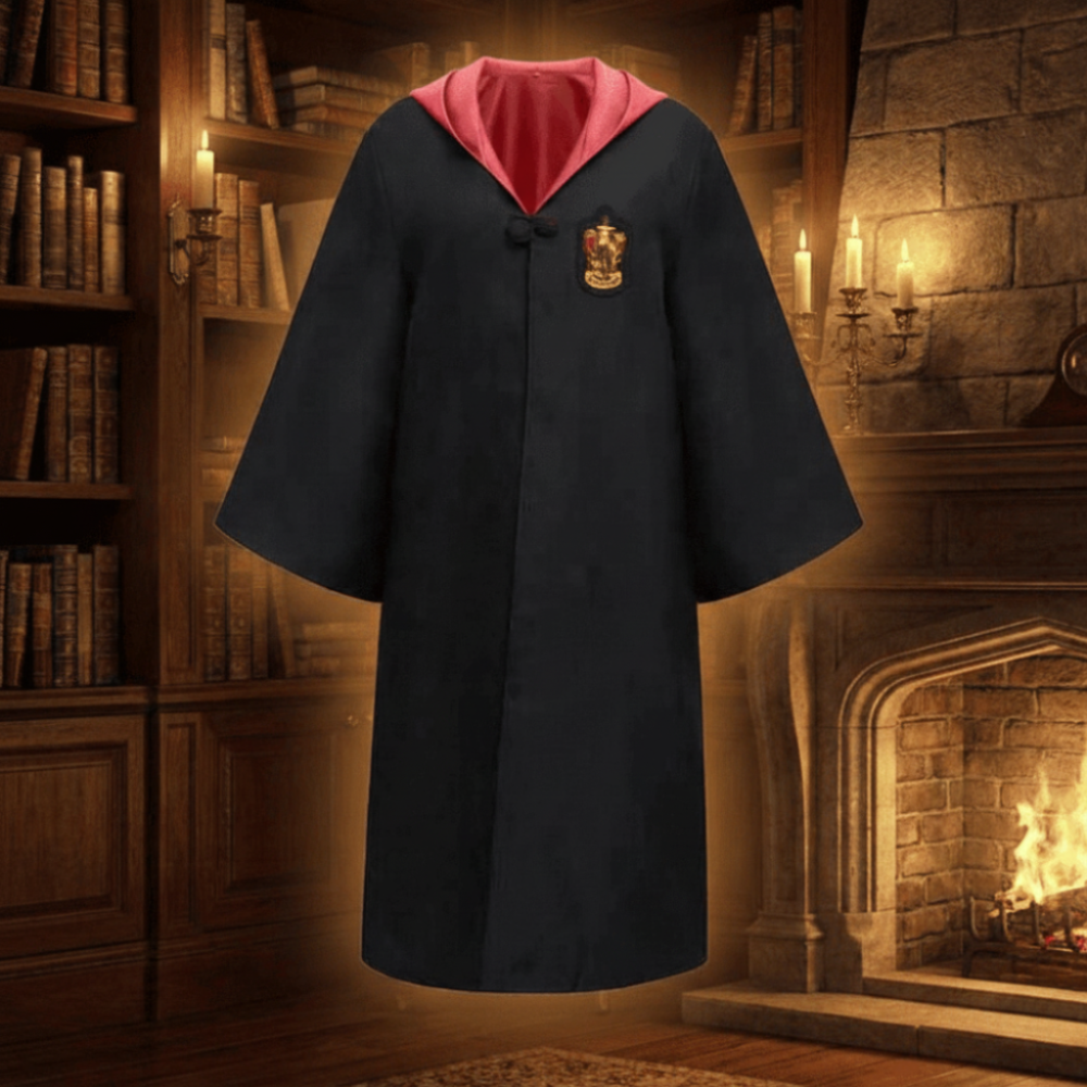 Wizard Costume Kids Adults Cloak Accessories Set