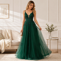 Women's Prom Dress Lace Up Formal Evening Gown