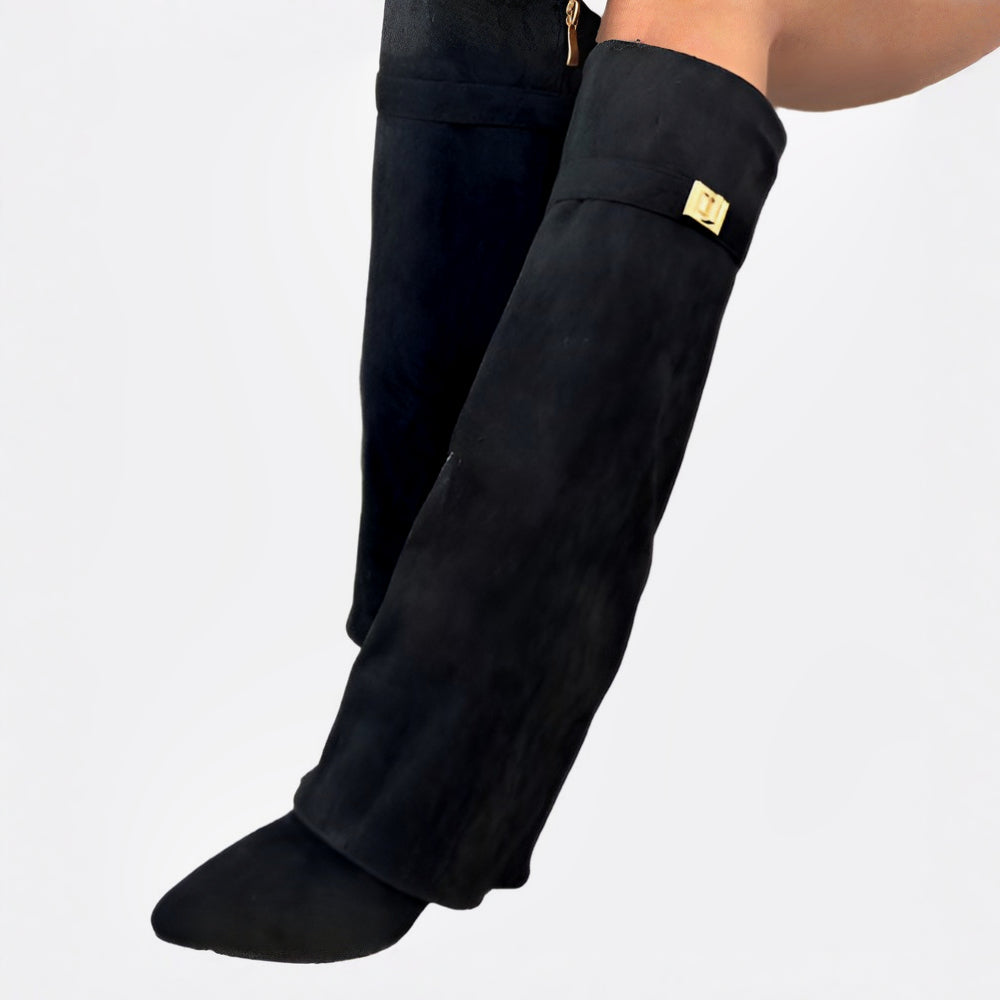 Women's Knee-High Fashion High Boots | Pointed-Toe
