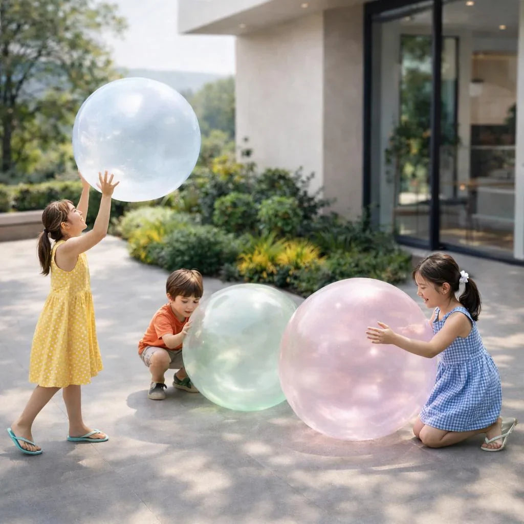 Inflatable Ball Large Outdoor Kids Toy Durable TPR Play Ball