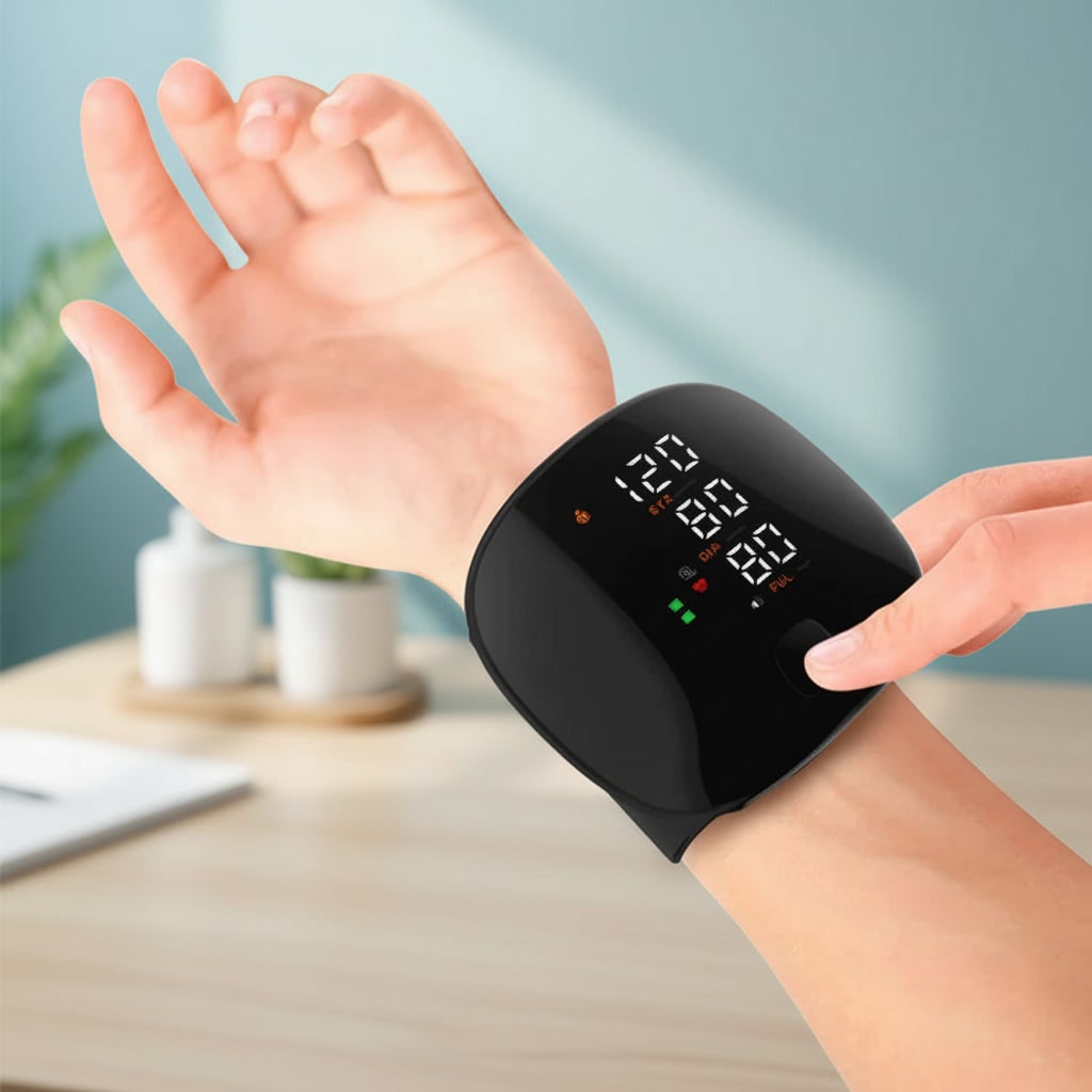 Automatic Blood Pressure Monitor Wrist Digital