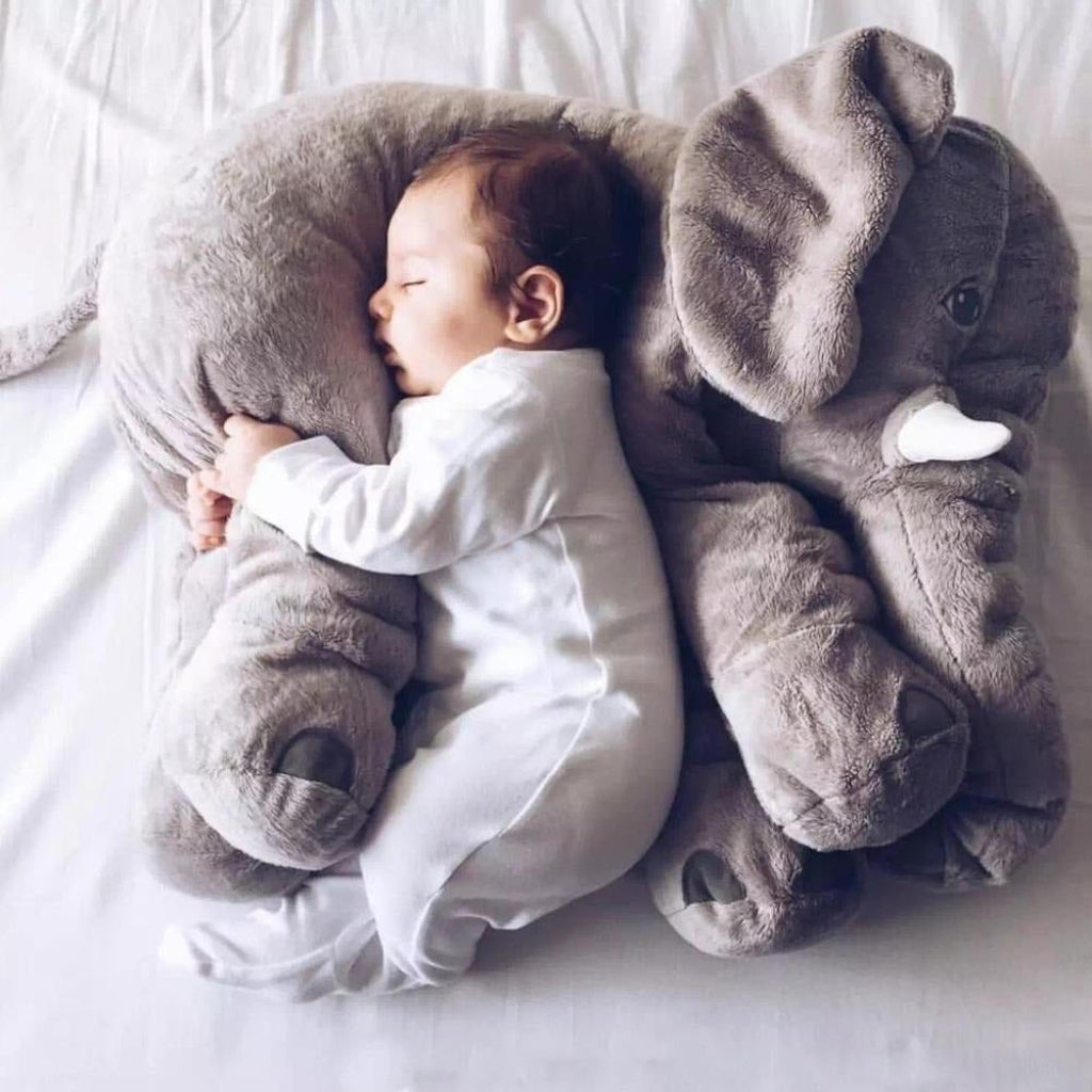 Soft Plush Elephant Pillow Toy Cuddly Baby Comfort Companion