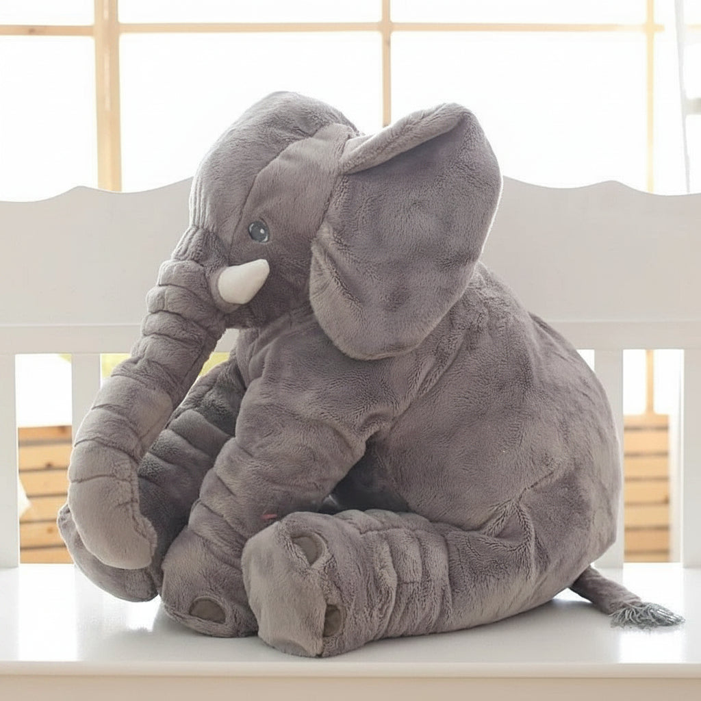 Soft Plush Elephant Pillow Toy Cuddly Baby Comfort Companion