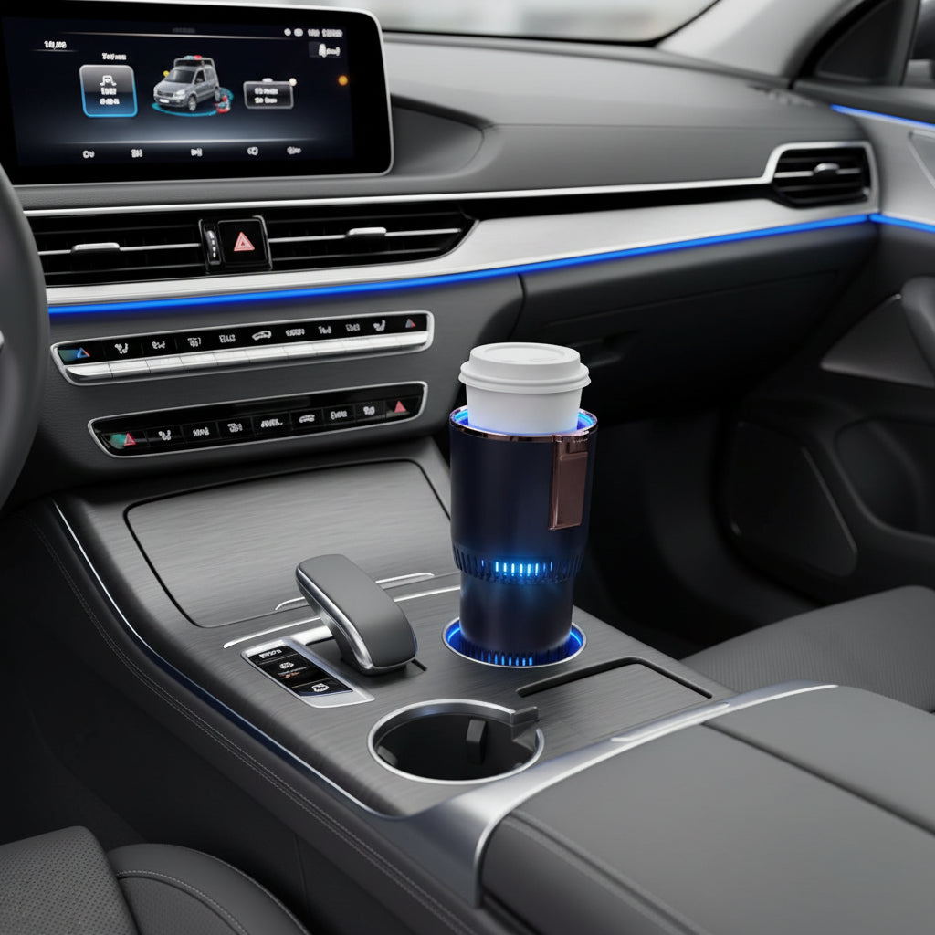 Beverage Cooler Cooling Smart Portable Heated Cup