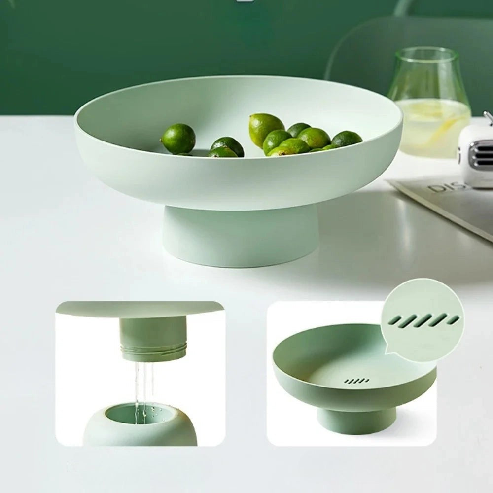 Fruit Bowl Ceramic Decorative Kitchen Counter Storage Bowl
