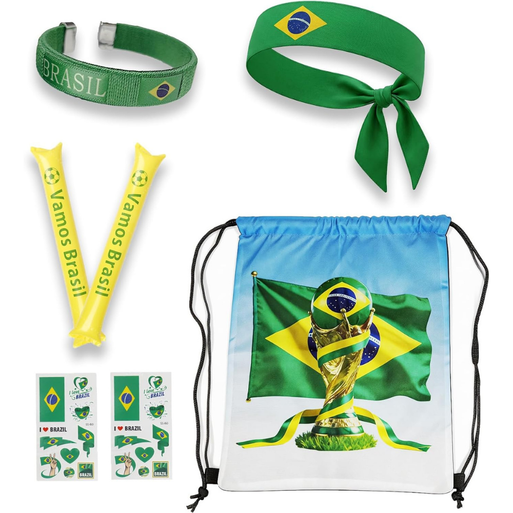 Brazil Flag World Cup Kit Fan