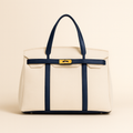 Canvas Tote Bag Shopping Bag Shopper Foldable Zippered