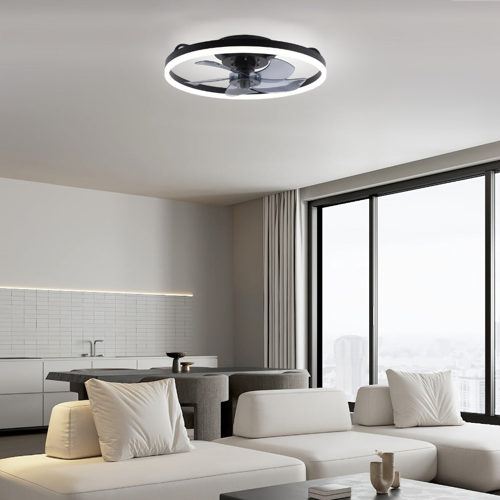 Ceiling Fan Light Modern LED Flush Mount