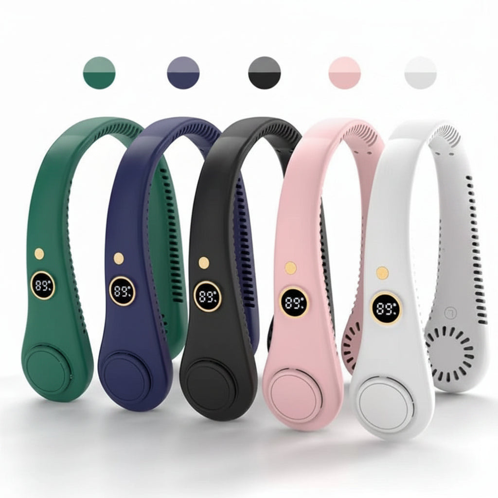 Cooling Portable Neck Fan Personal Wearable Fan