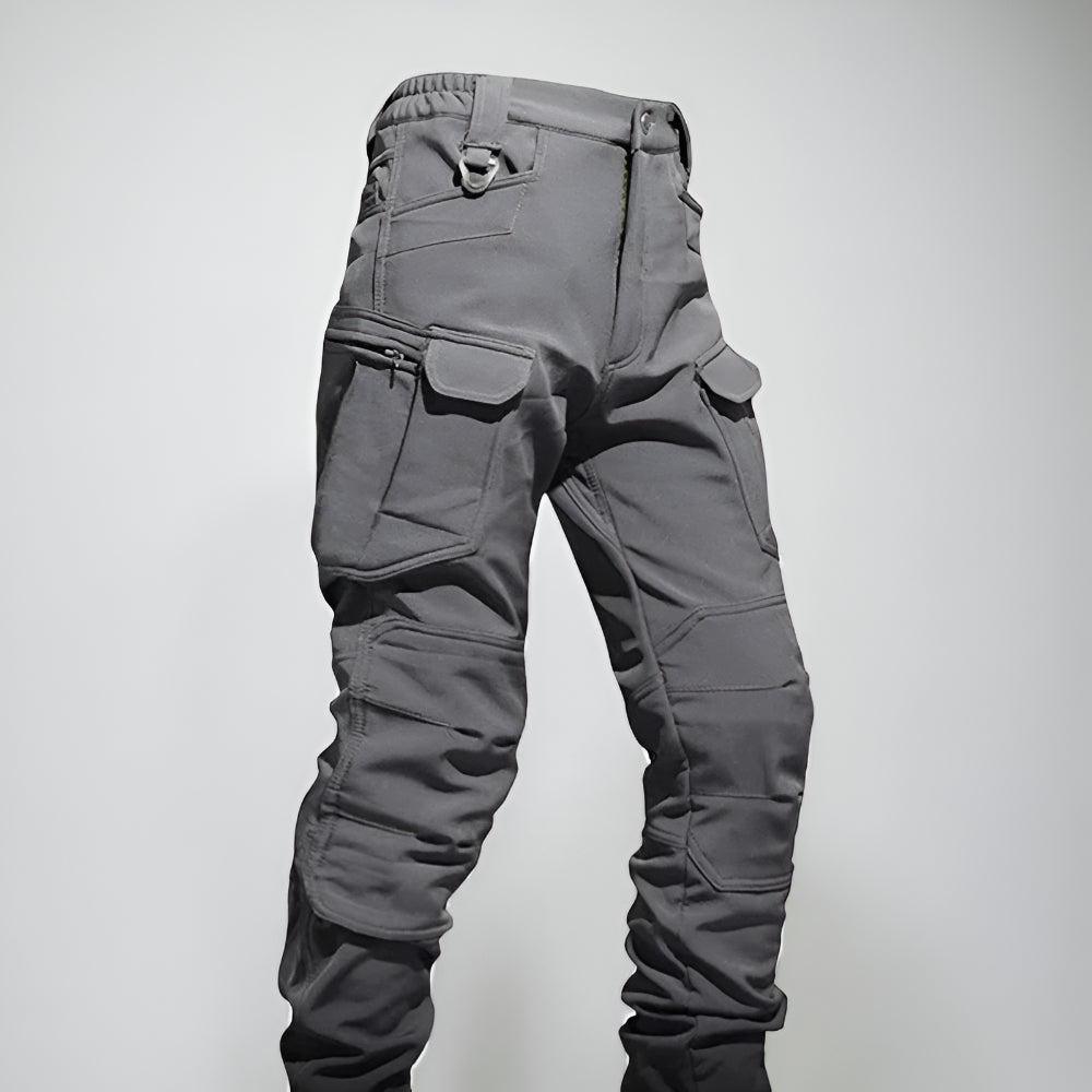 Men's Tactical Outdoor Jacket Pants Rugged Multi Pocket Hooded