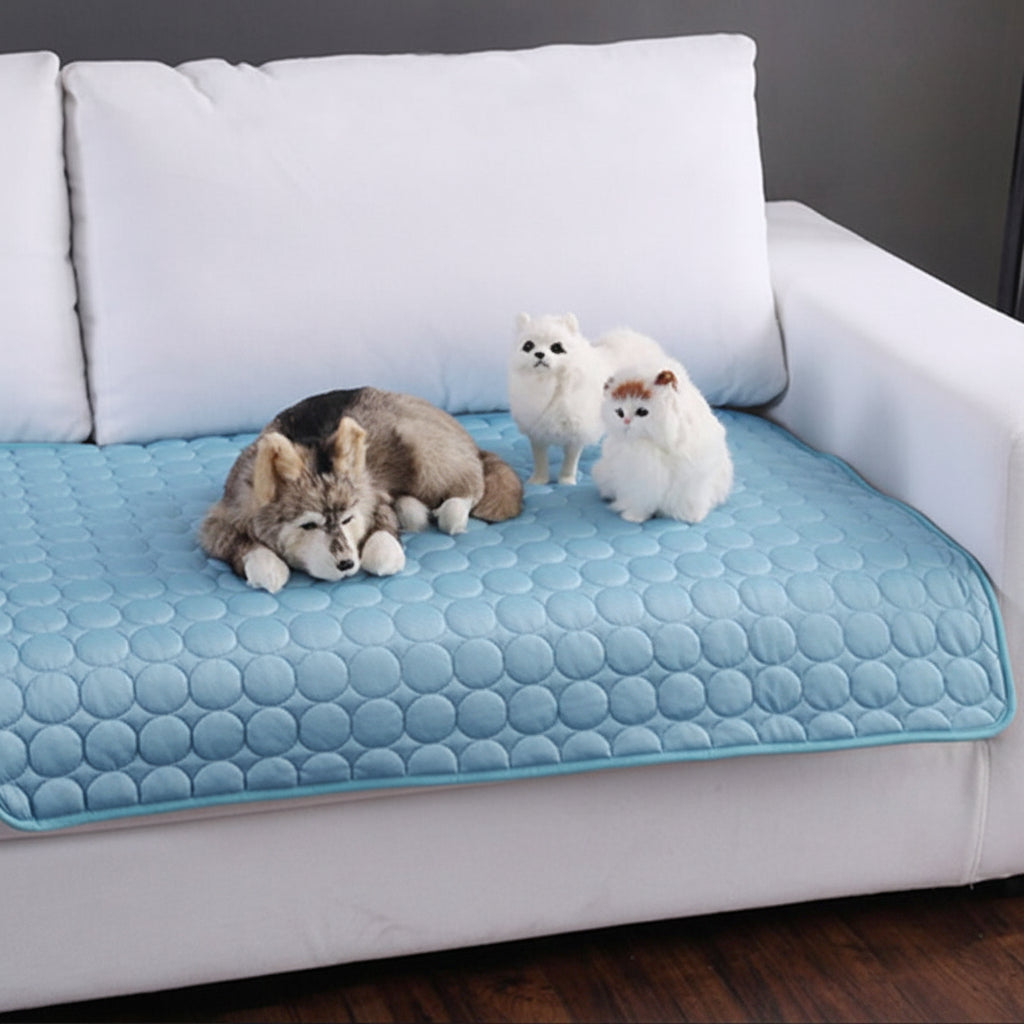 Dog Cooling Mat Pet Pad Breathable Foldable