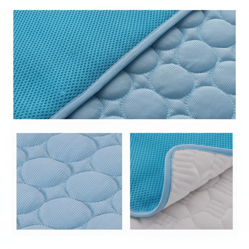 Dog Cooling Mat Pet Pad Breathable Foldable