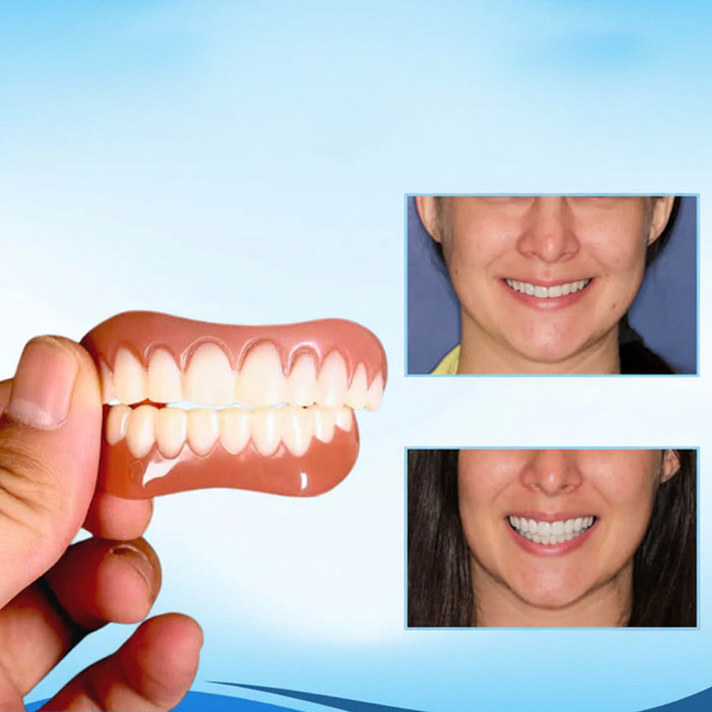 Universal Denture Stabilizer Kit Better Fit Comfort Silicone Material