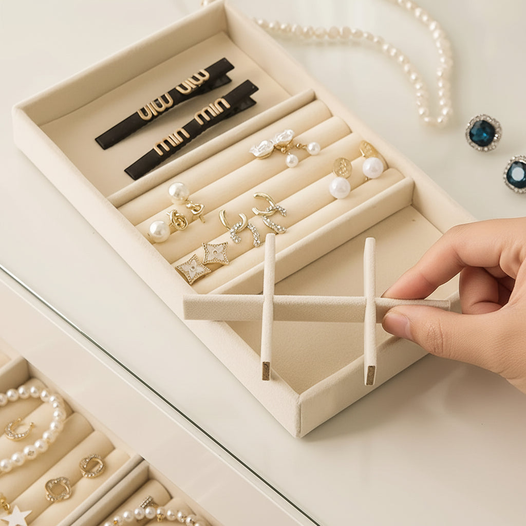 Jewelry Organizer Tray Mothers Day Drawer Storage Insert