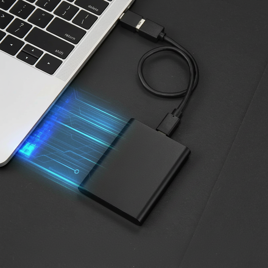 External Hard Drive Portable SSD High Speed USB Storage 128tb