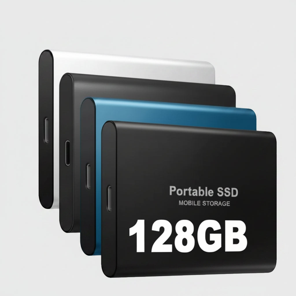 External Hard Drive Portable Ssd Plug Play USB SSD 128gb