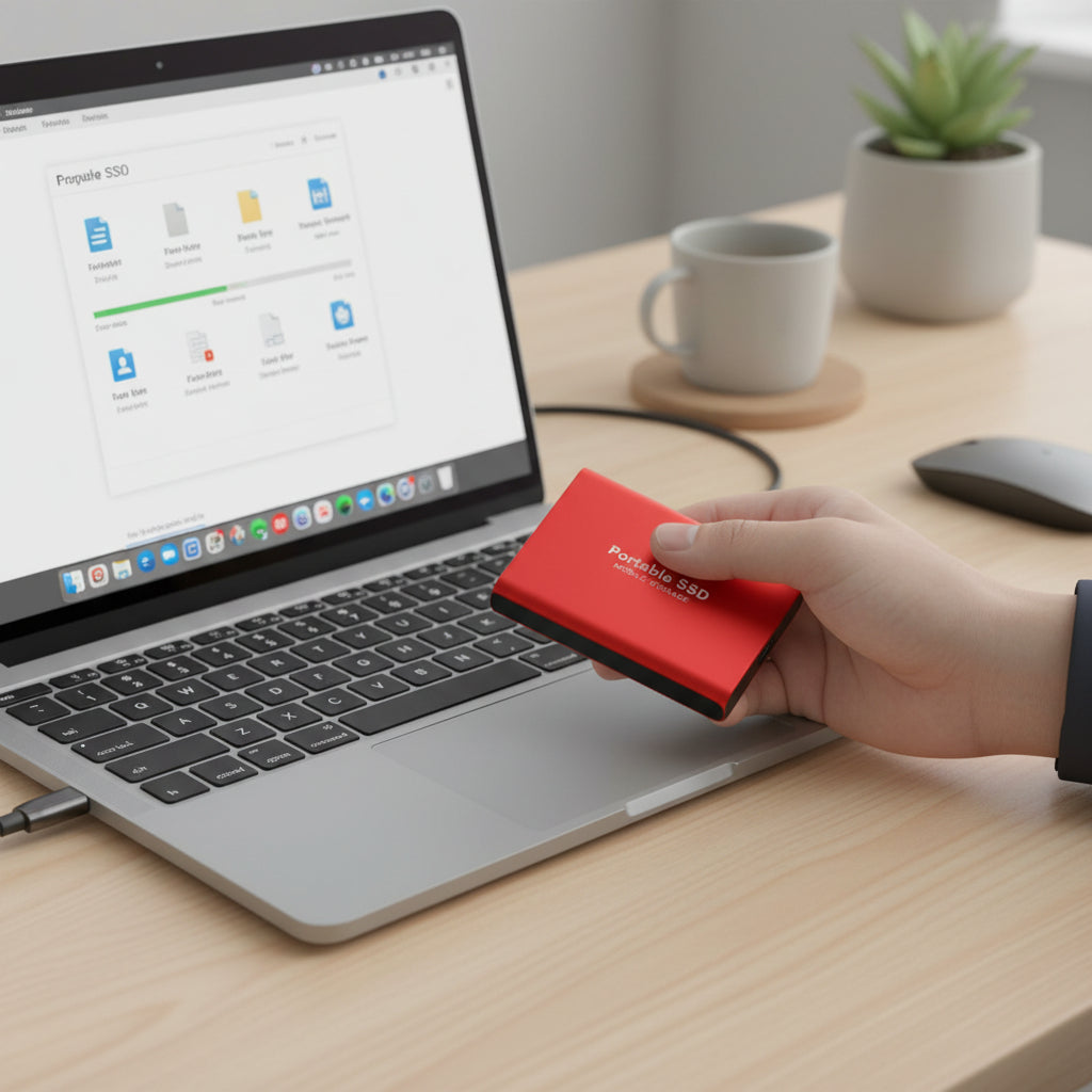 External Hard Drive Portable Ssd Solid State Drive USB Lightweight