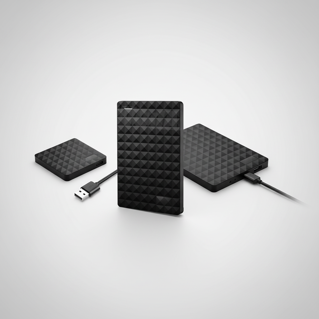 External Hard Drive Portable Ssd USB Hard Drive Compact Design