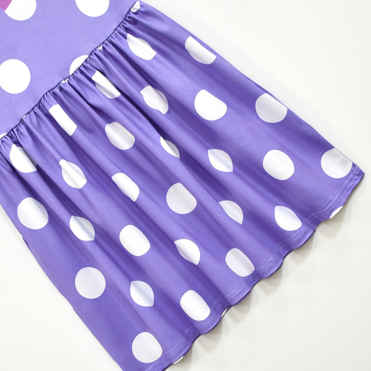 Kids Halloween Costume Dress Polka Dot Ruffle Party Outfit