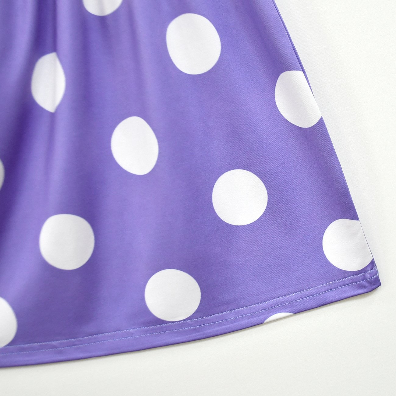 Kids Halloween Costume Dress Polka Dot Ruffle Party Outfit