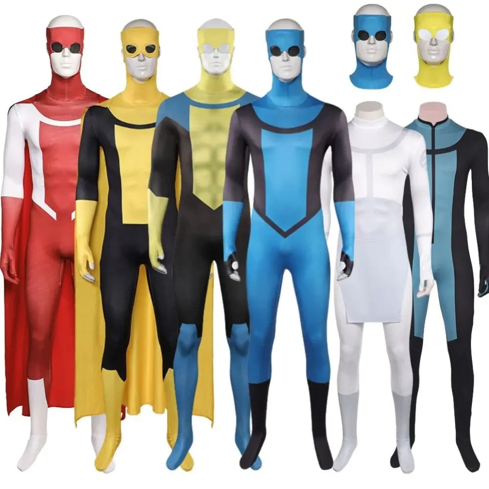 Halloween Costumes Adult Superhero Cosplay Bodysuit