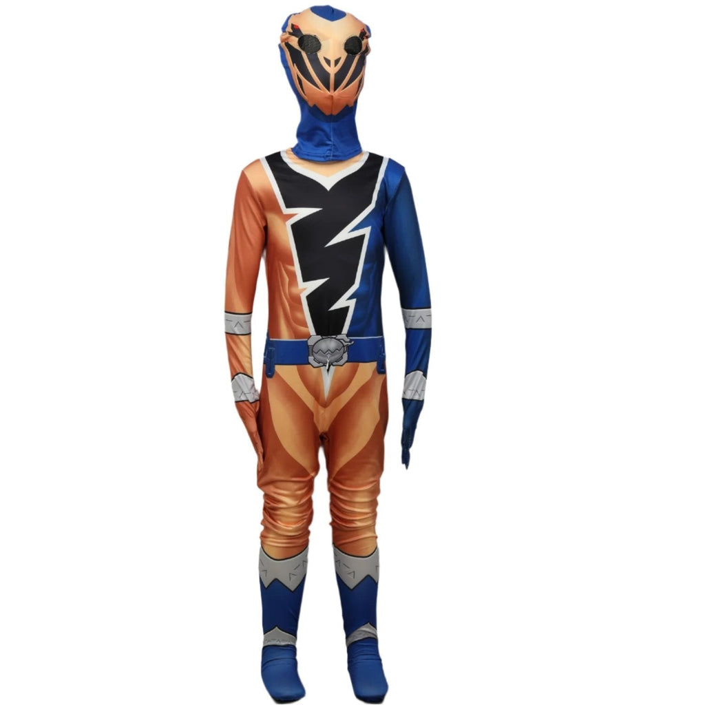 Kids Halloween Costume Jumpsuit Helmet Cosplay Outfit