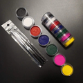 Body Paint Set Rainbow Split Cake Design Creative Art