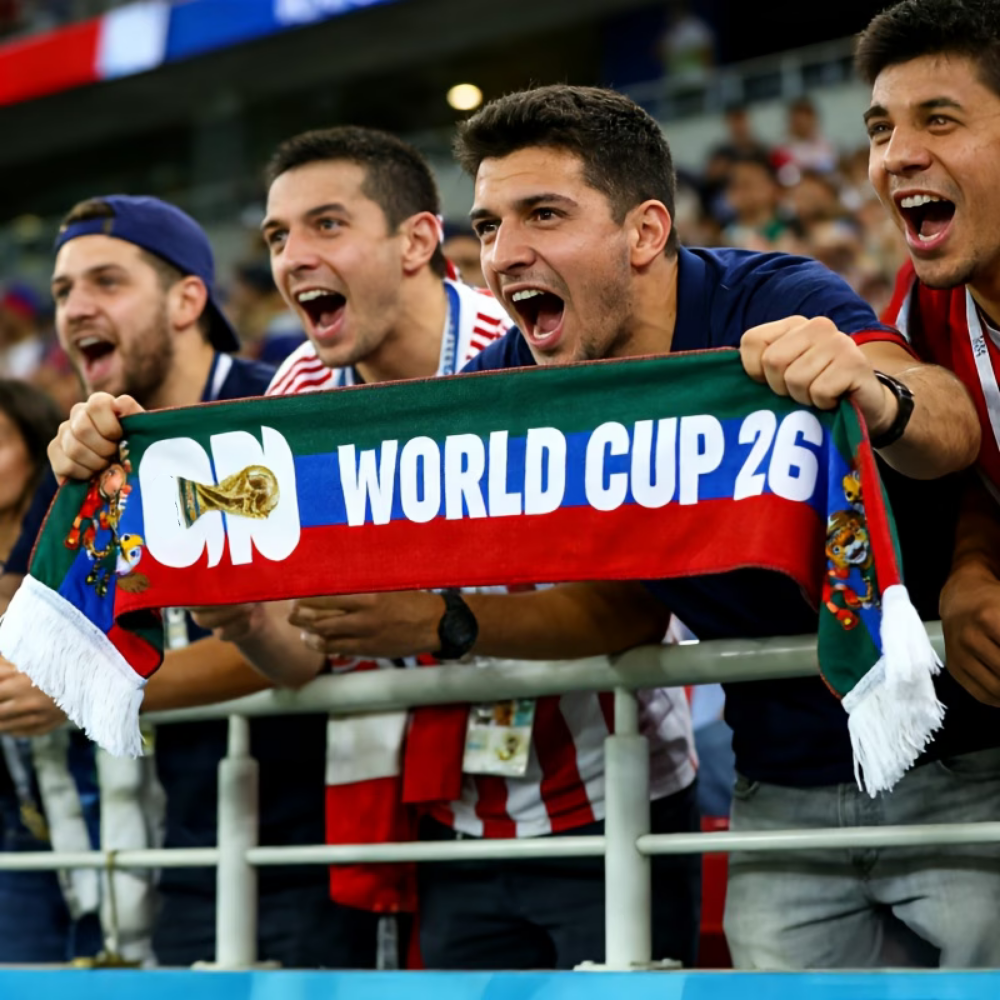 Soccer Scarf USA Flag Fan Supporter Scarf Games