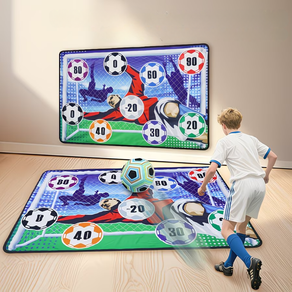 Soccer Goal Game Kids Interactive Indoor Outdoor Play Set
