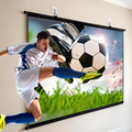 Projector Screen HD Widescreen Movies Sports Viewing