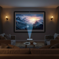 Portable 100 Inch Projector Screen Outdoor Movies Presentations