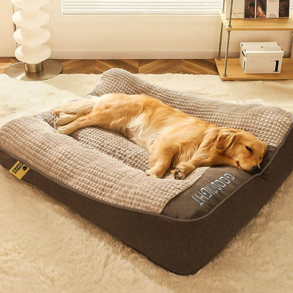 Large Dog Bed Orthopedic Durable Bolstered Support