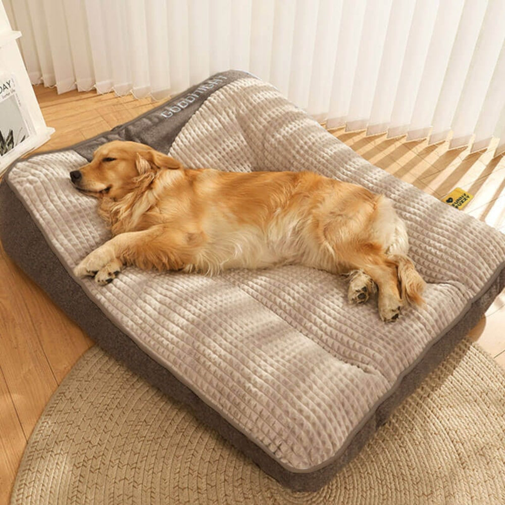 Large Dog Bed Orthopedic Durable Bolstered Support