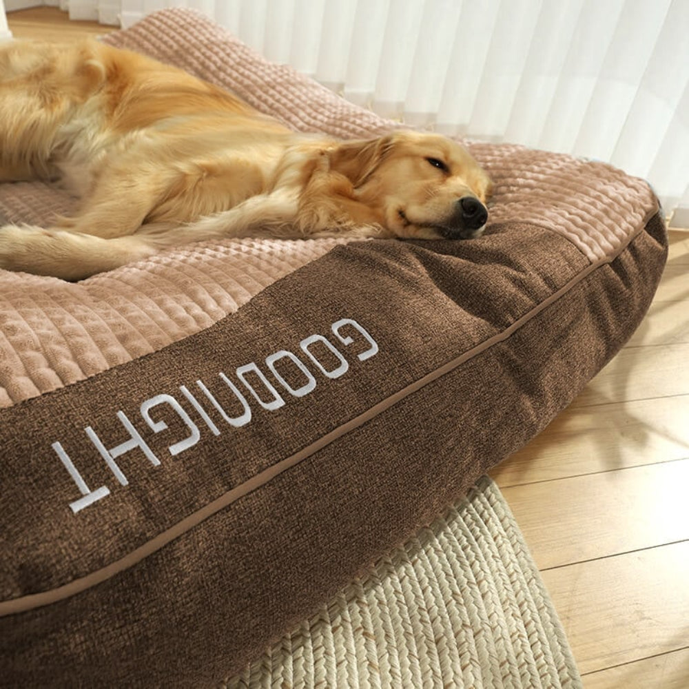 Large Dog Bed Orthopedic Durable Bolstered Support