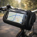 Bike Handlebar Bag Waterproof Phone Holder Touchscreen Storage