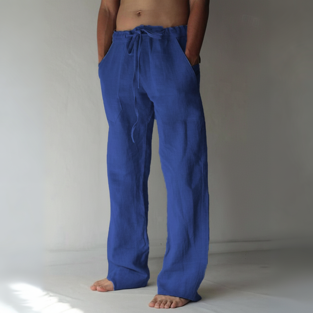 Linen Pants Casual Fit Lightweight Summer Wear
