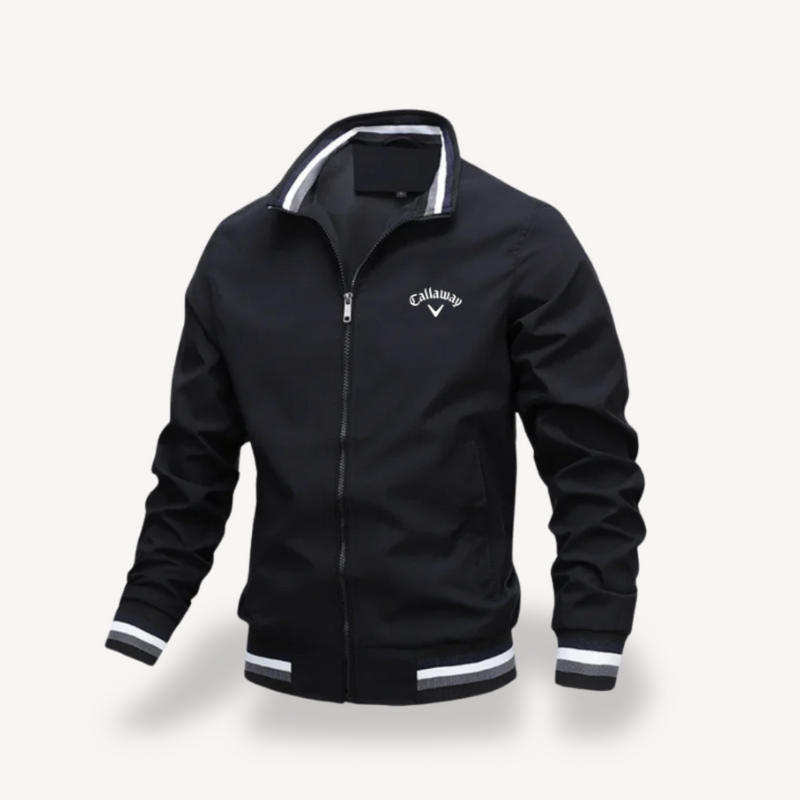 Men's Lightweight Water-Resistant Golf Jacket - Premium Windbreaker for Comfort & Performance on the Course