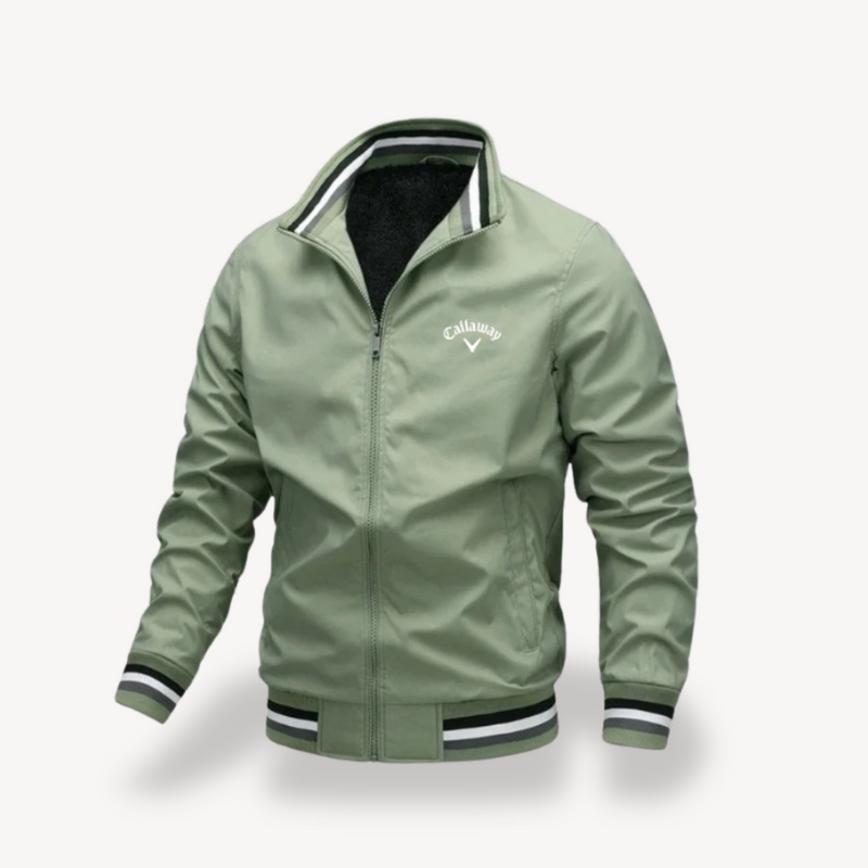 Men's Lightweight Water-Resistant Golf Jacket - Premium Windbreaker for Comfort & Performance on the Course
