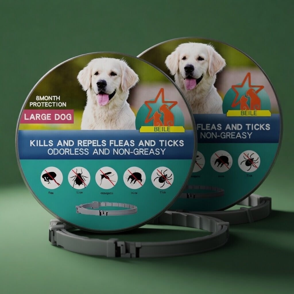 Pets Flea Tick Collar 8 Months Protection