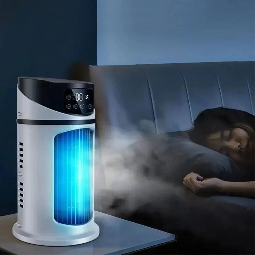 Portable Air Conditioner Evaporative Cooler Fan Compact
