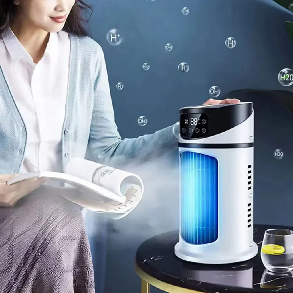 Portable Air Conditioner Evaporative Cooler Fan Compact