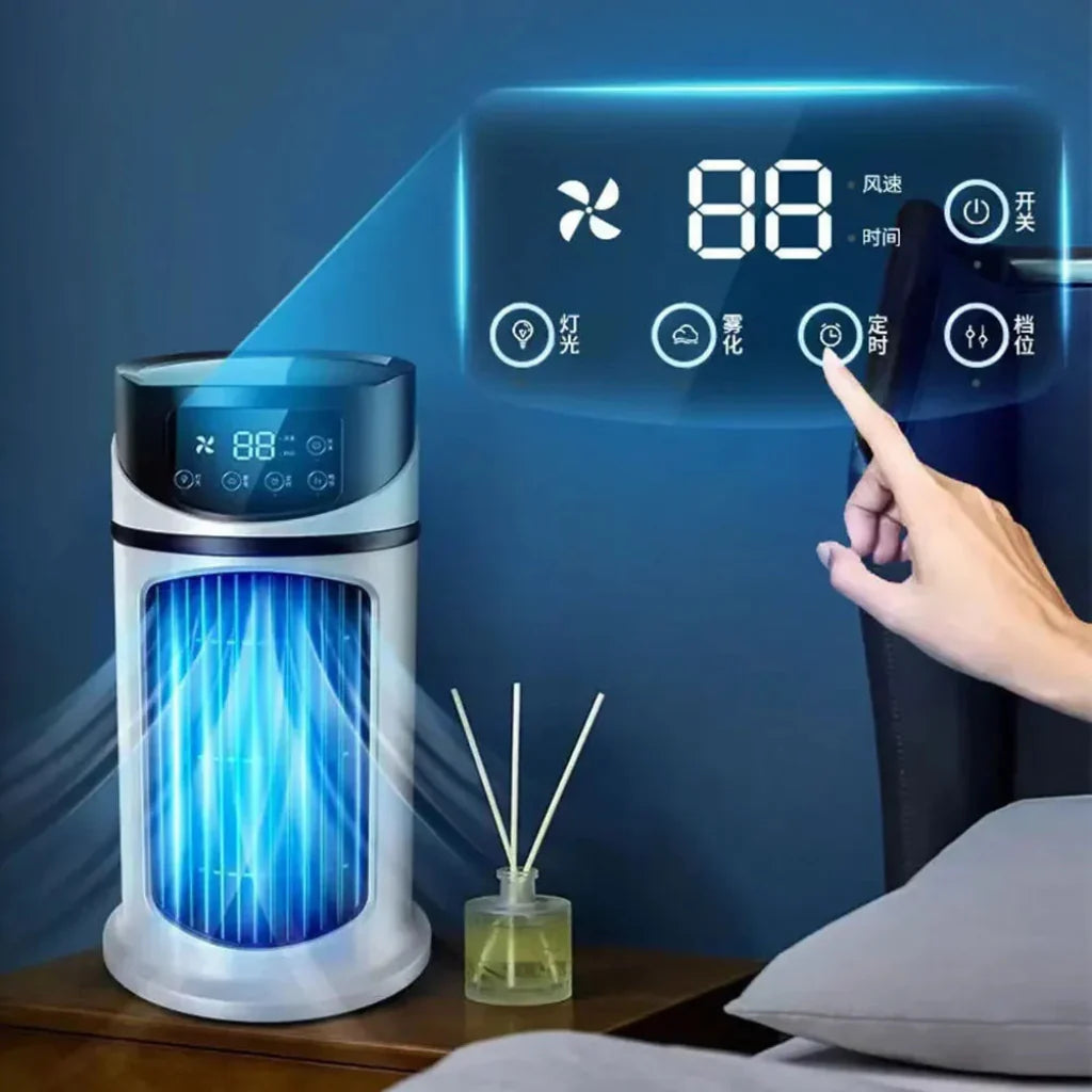 Portable Air Conditioner Evaporative Cooler Fan Compact
