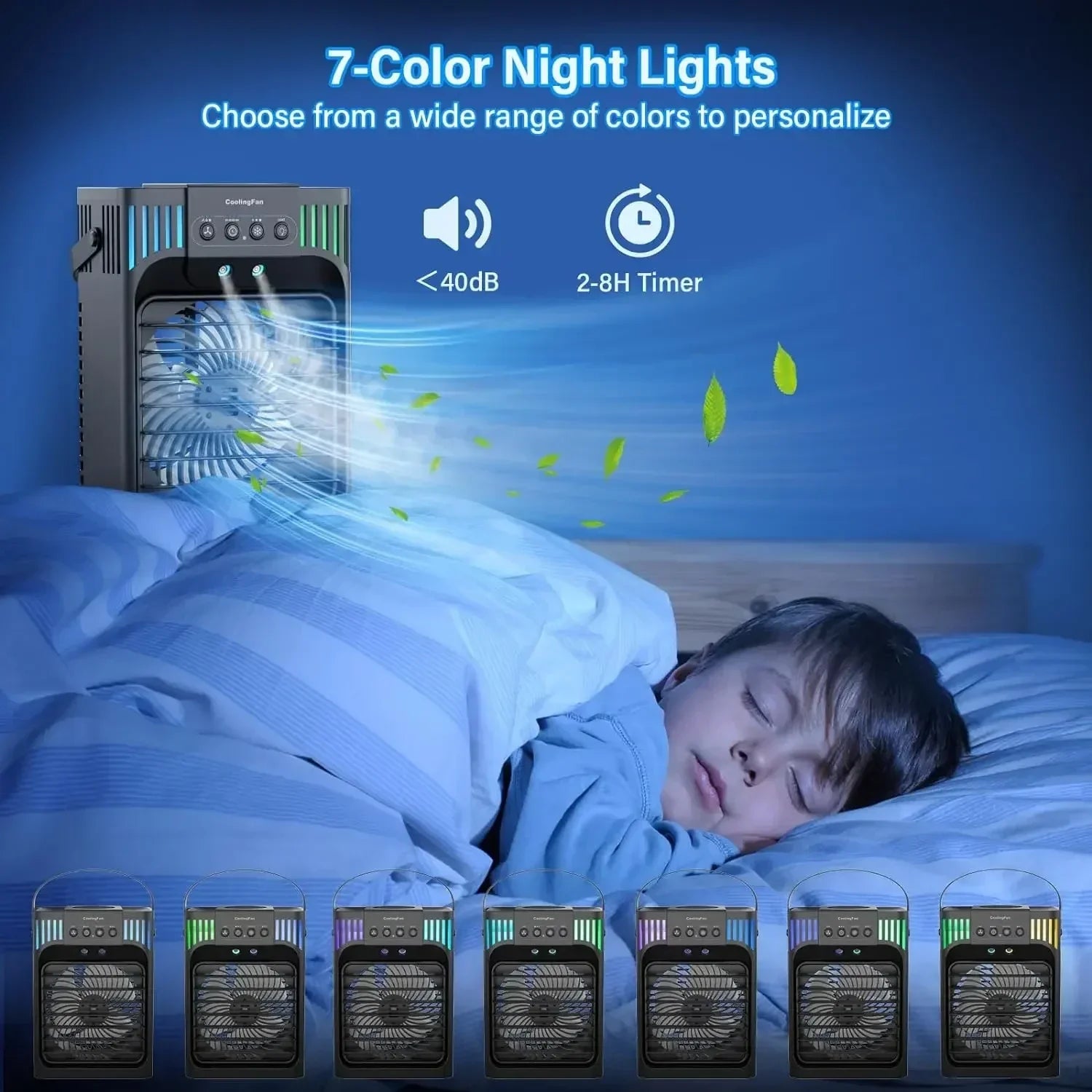 Portable Air Conditioner Remote Control Compact Desktop