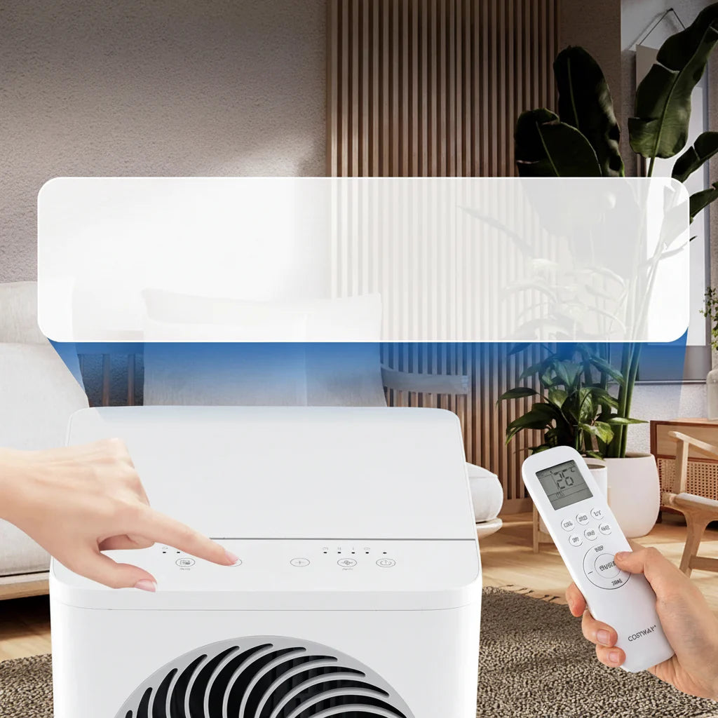 Portable Air Conditioner Unit Efficient White Sleep Mode